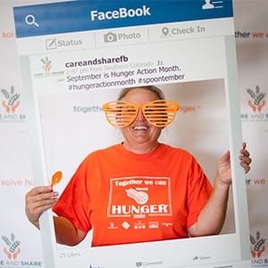 food bank events, food bank colorado springs, hunger action month, wear orange, advocate, raise awareness